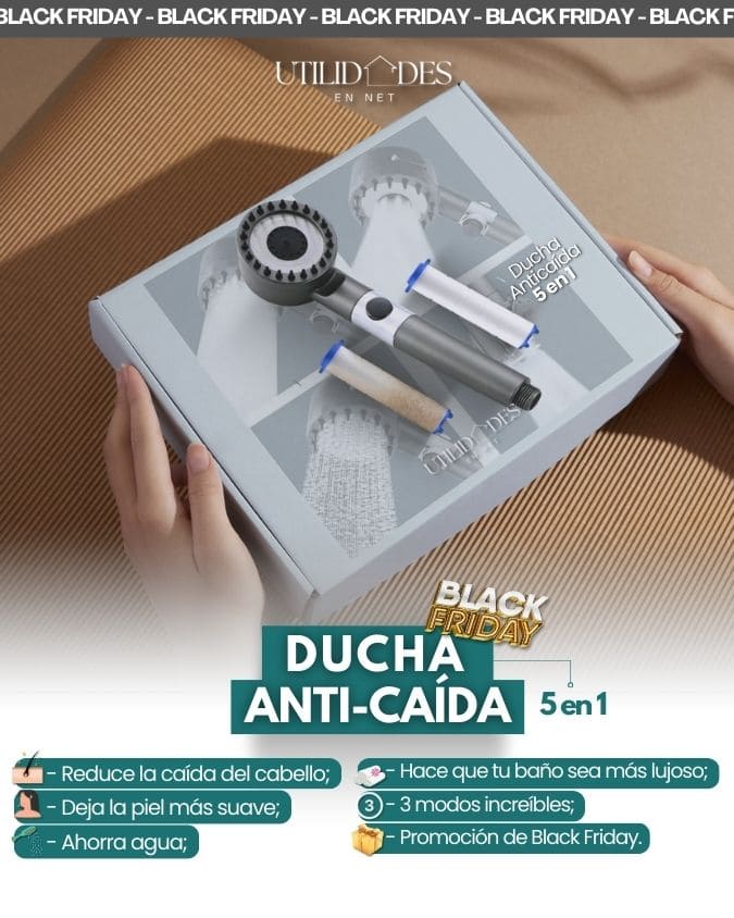 DUCHA ANTI-CAÍDA 5 EN 1