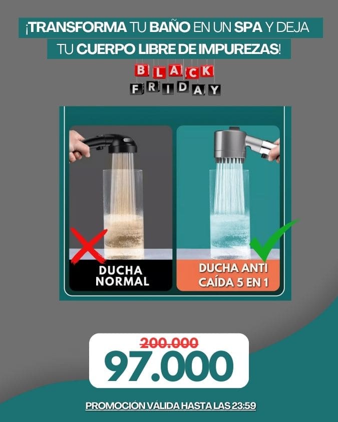 DUCHA ANTI-CAÍDA 5 EN 1