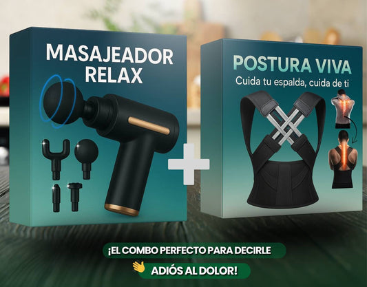 Masajeador Relax + Postura Viva (Corrector de Postura)